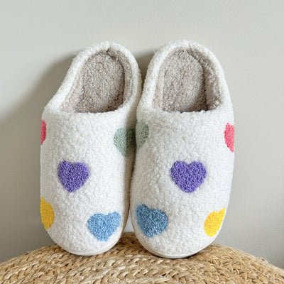 Noelle™ | Colourful Heart Slippers