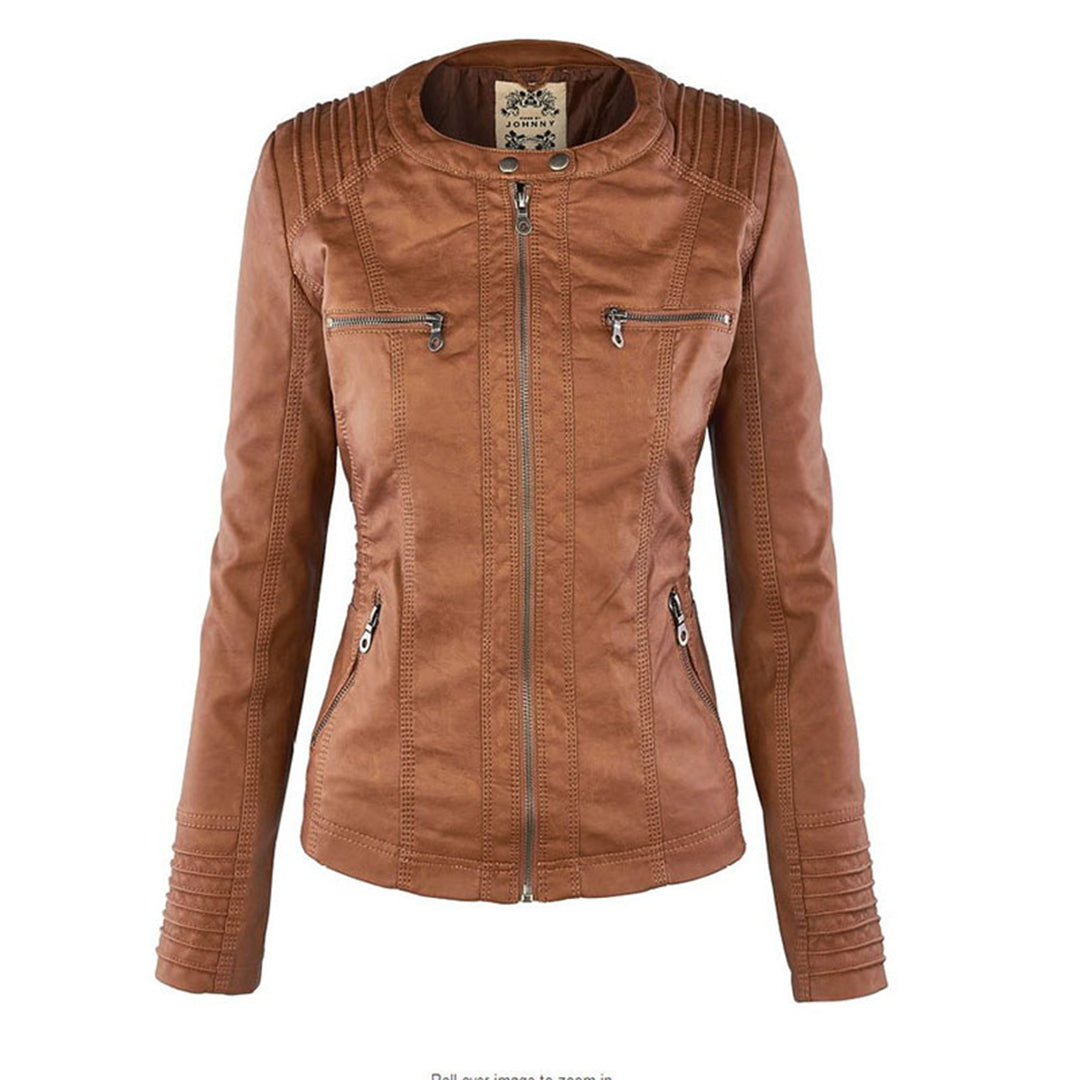 Noëlle™ | La veste en cuir élégante et unique