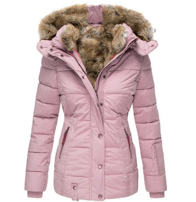 Noëlle™ | Manteau d'hiver chaud avec doublure en fourrure