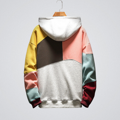 Brayde | Hoodie Patchwork – confort et caractère au quotidien