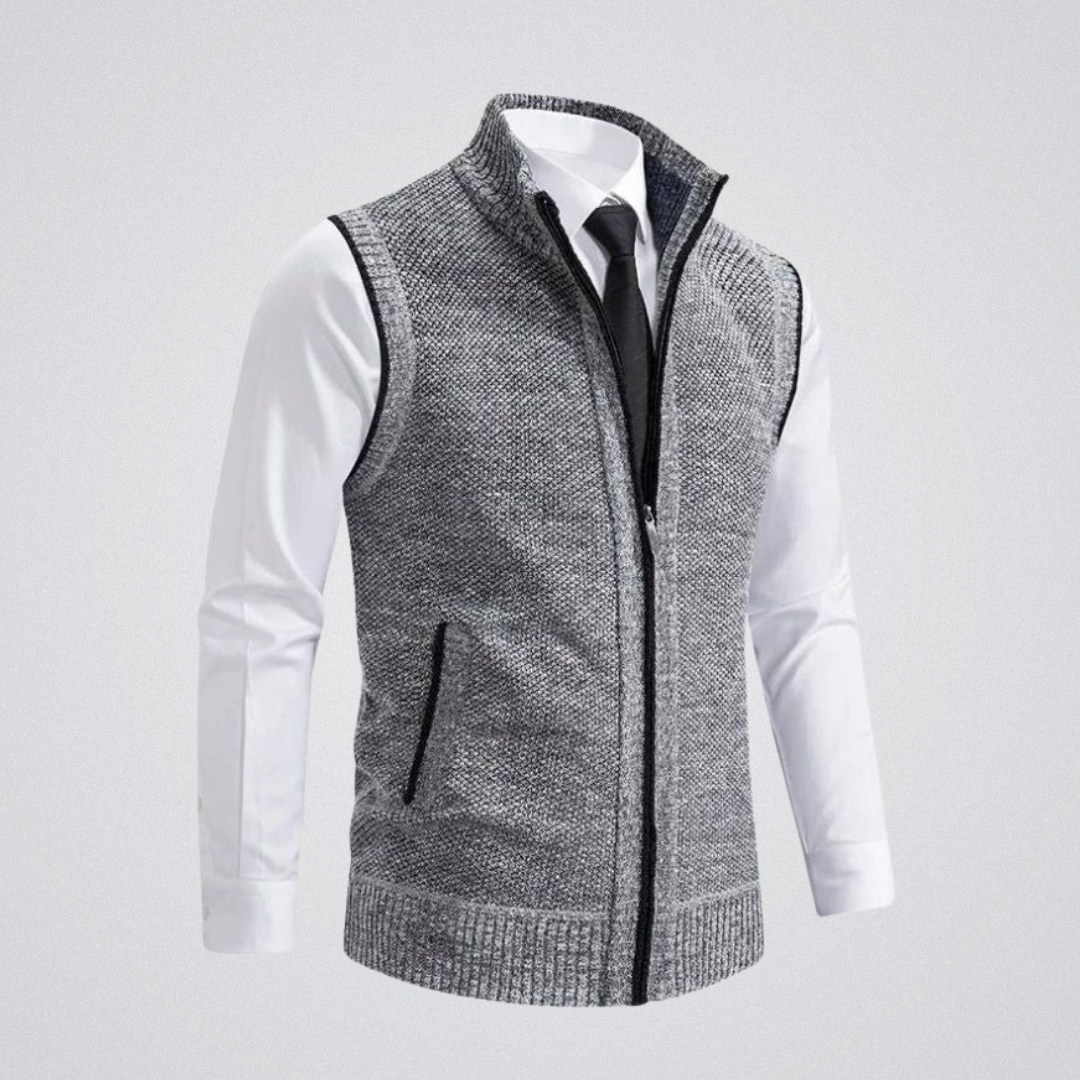 Atelier Noelle | Gilet Zippé Élégant