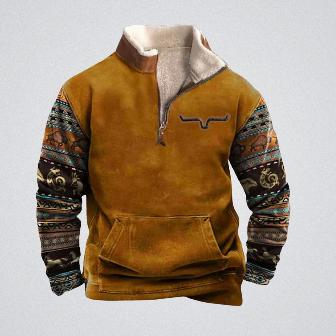 Atelier Noëlle | Antoine – Veste demi-zip d’automne-hiver