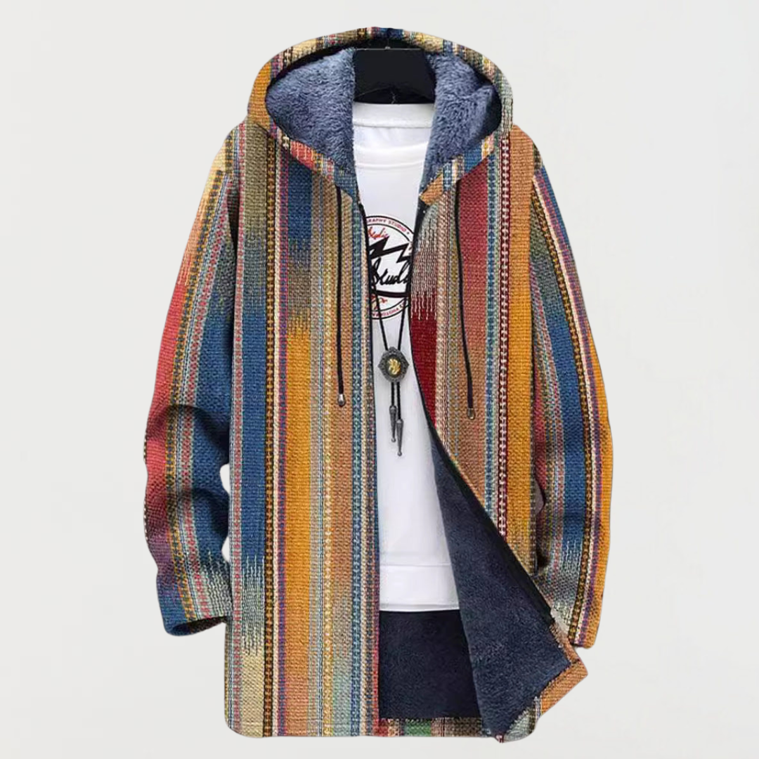 Livia | Cardigan à Motif Rayé