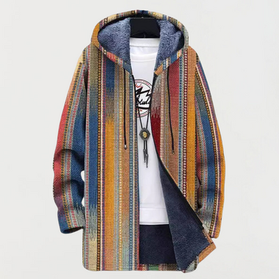 Livia | Cardigan à Motif Rayé