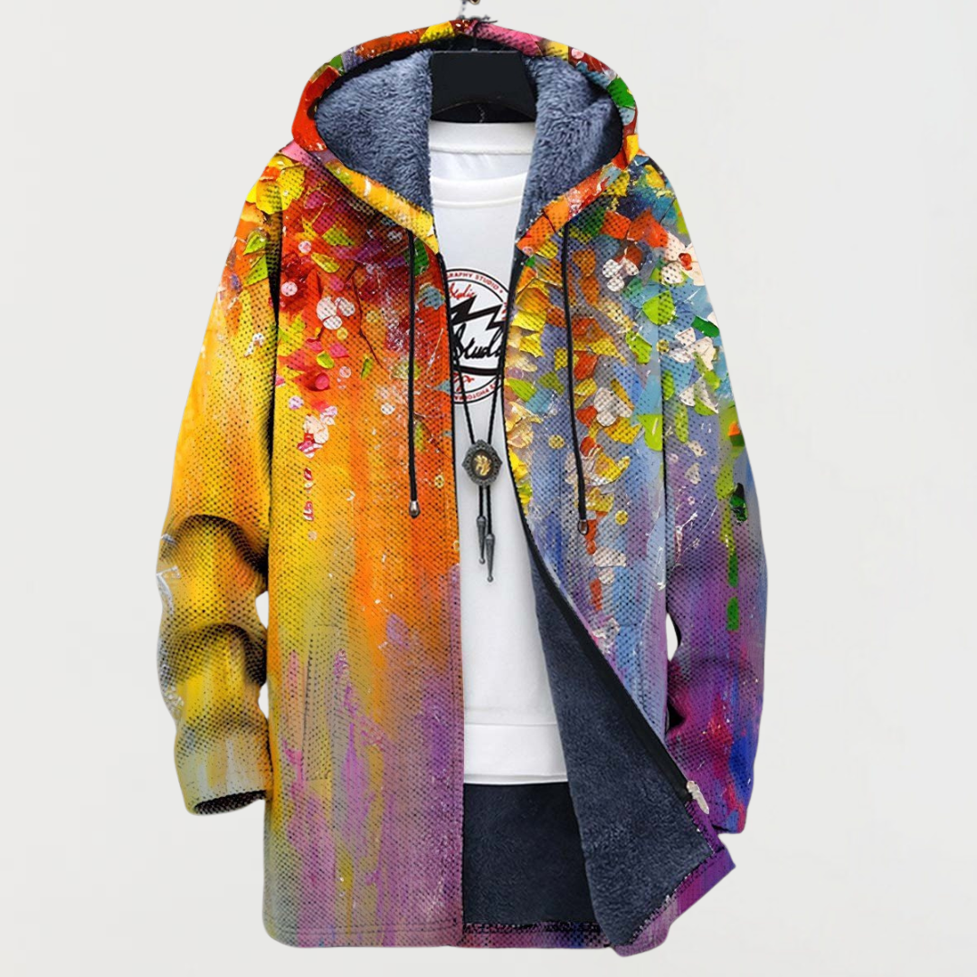 Seraphina | Cardigan Arte Astratta