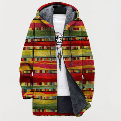 Zara | Cardigan à Rayures Tribales