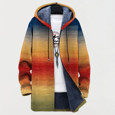 Nova | Cardigan Dégradé Coucher de Soleil