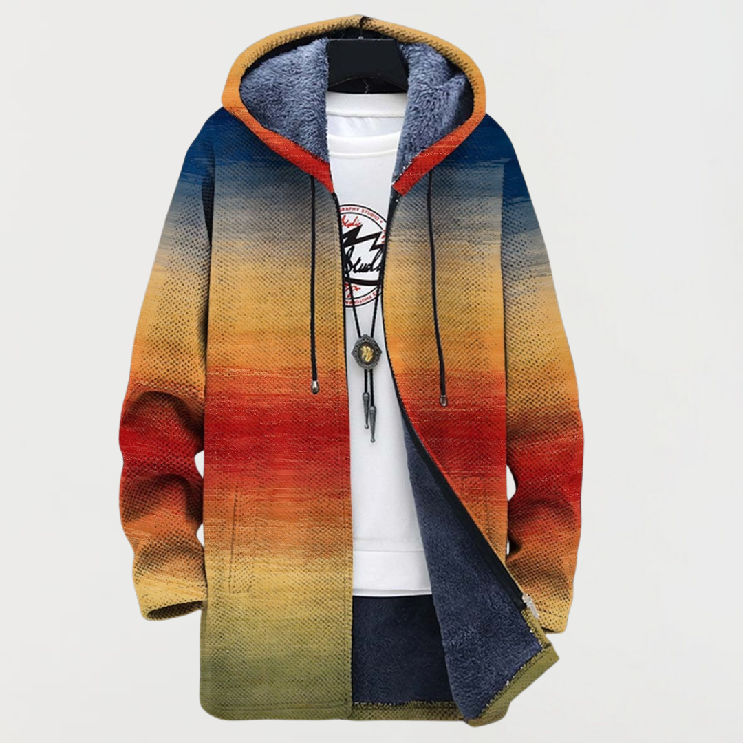 Nova | Cardigan Dégradé Coucher de Soleil