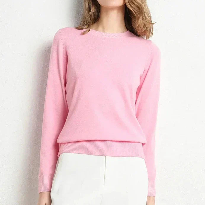 Noëlle™ | Pull confort en laine essentiel