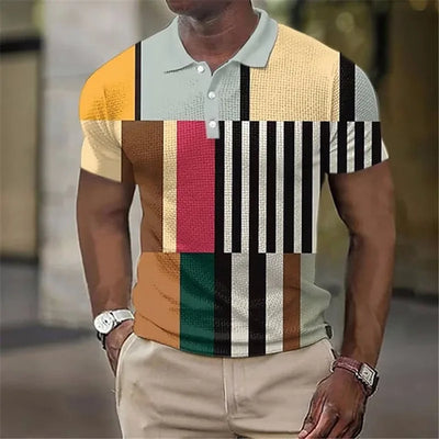 Noëlle™ | Polo à carreaux colorés