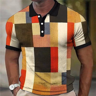 Noëlle™ | Polo à carreaux colorés
