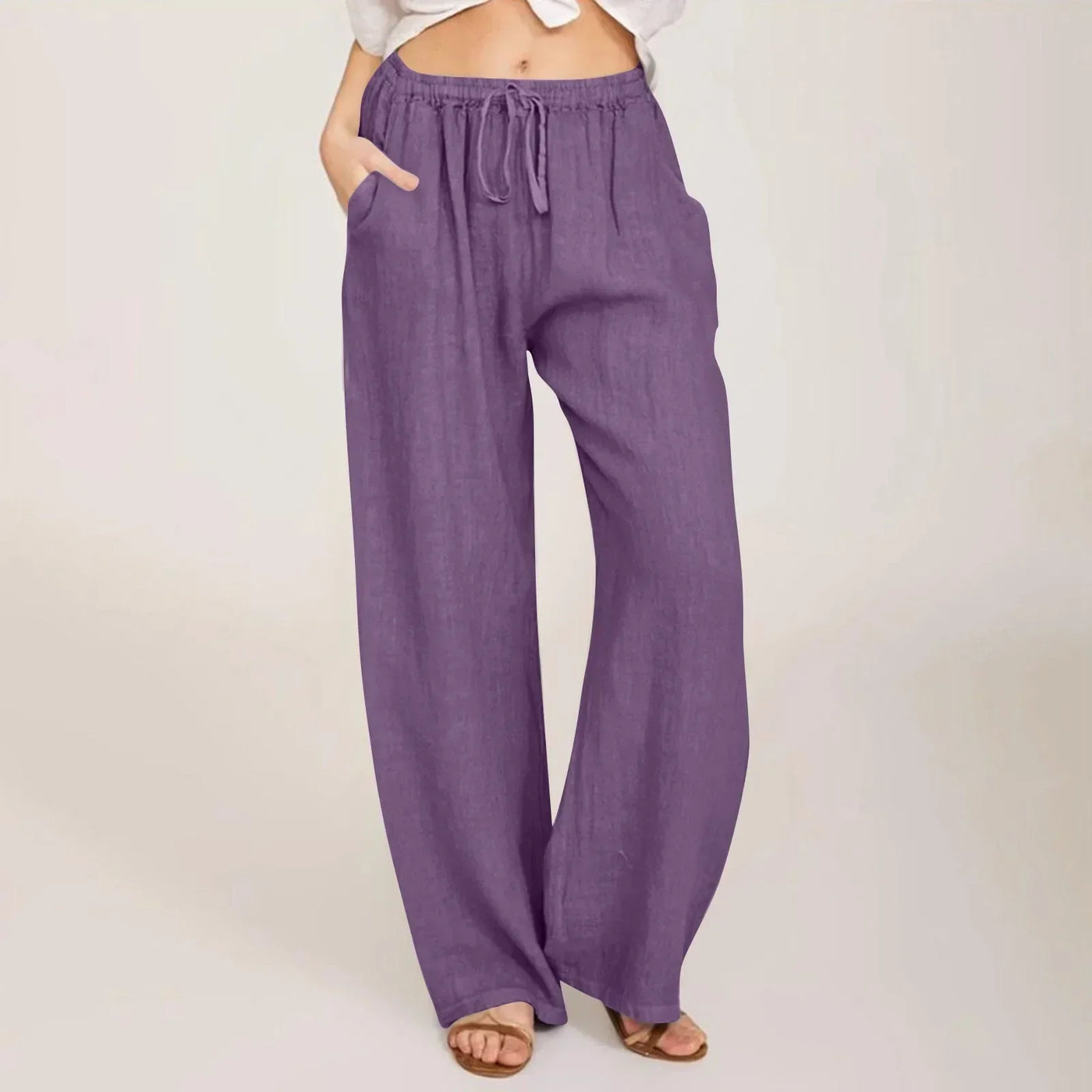 Noëlle™ | Pantalon confort à jambe large