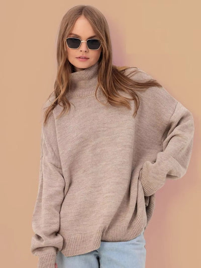 Noëlle™ | Pull avec fente surdimensionnée