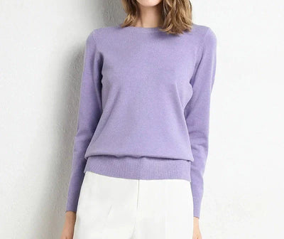 Noëlle™ | Pull confort en laine essentiel
