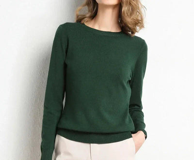 Noëlle™ | Pull confort en laine essentiel
