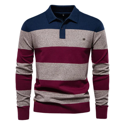 Theo™ | Pull à Rayures Fines