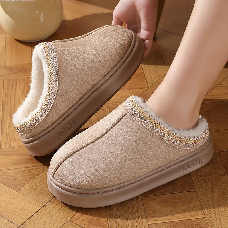 Noëlle™ | Chaussons à doublure chaude