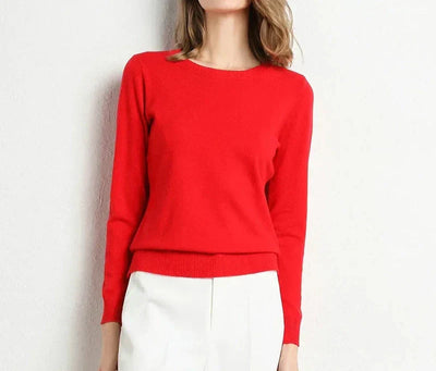 Noëlle™ | Pull confort en laine essentiel