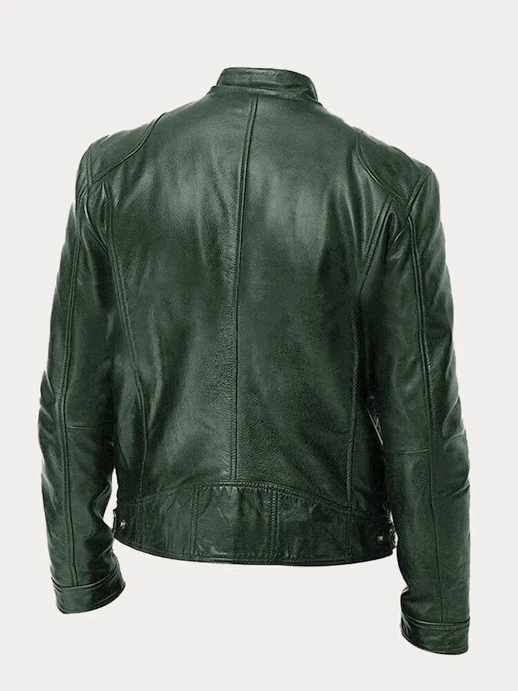 SCOTT | Veste en cuir saisonnière