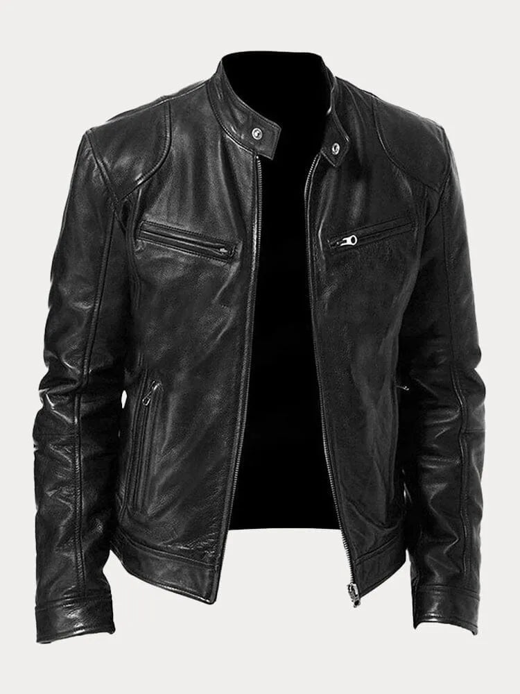 SCOTT | Veste en cuir saisonnière
