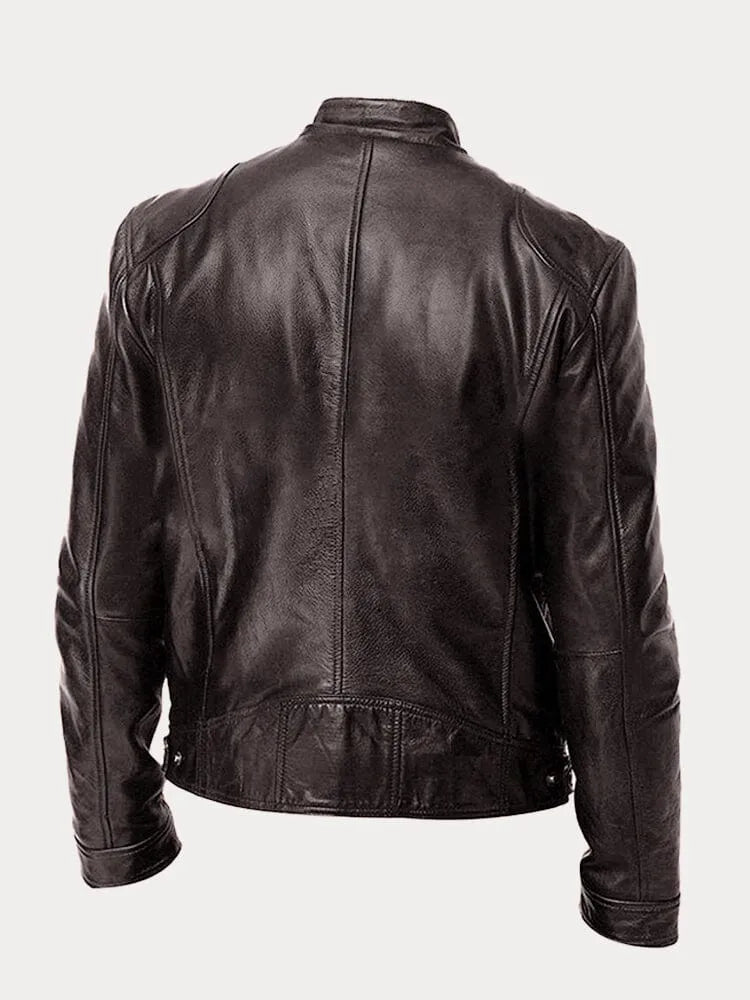 SCOTT | Veste en cuir saisonnière