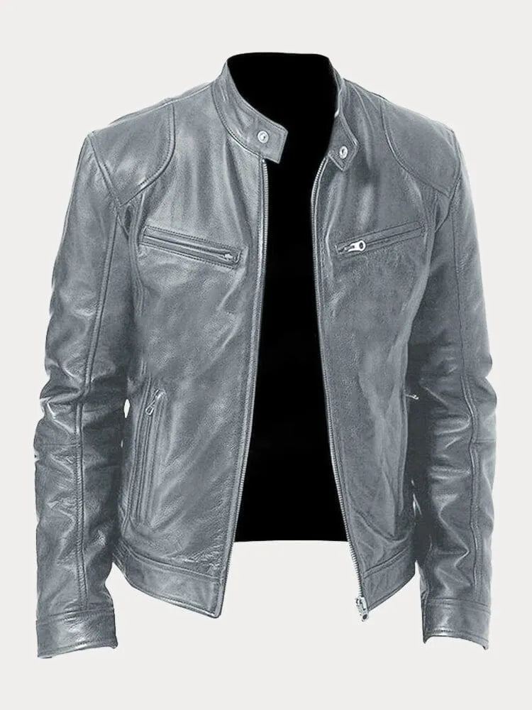 SCOTT | Veste en cuir saisonnière