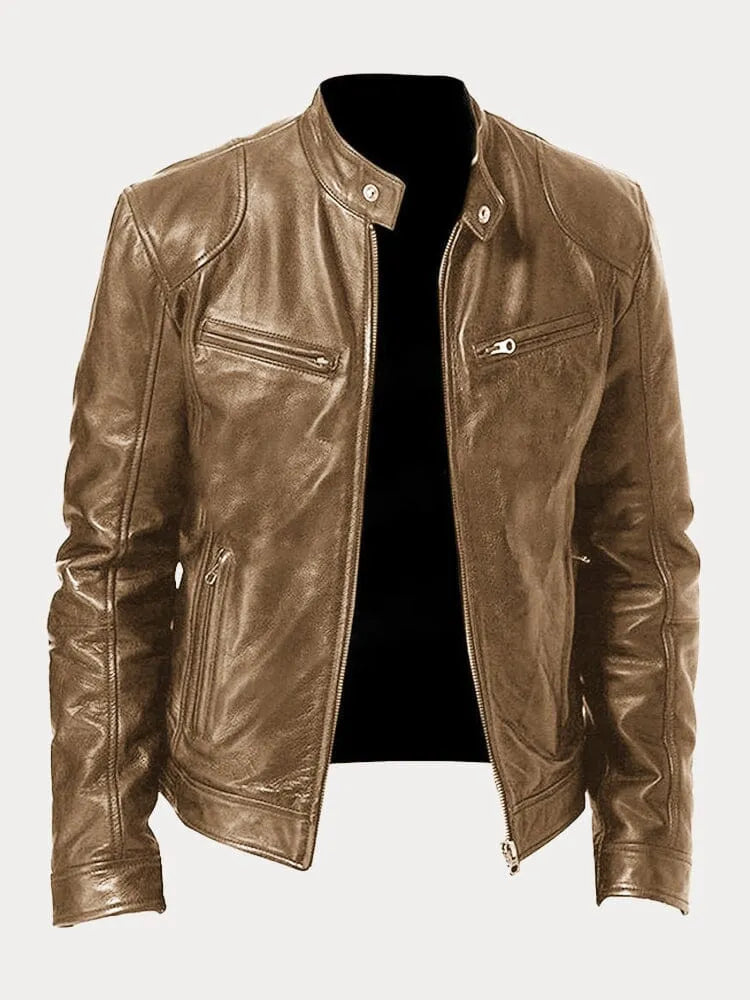 SCOTT | Veste en cuir saisonnière