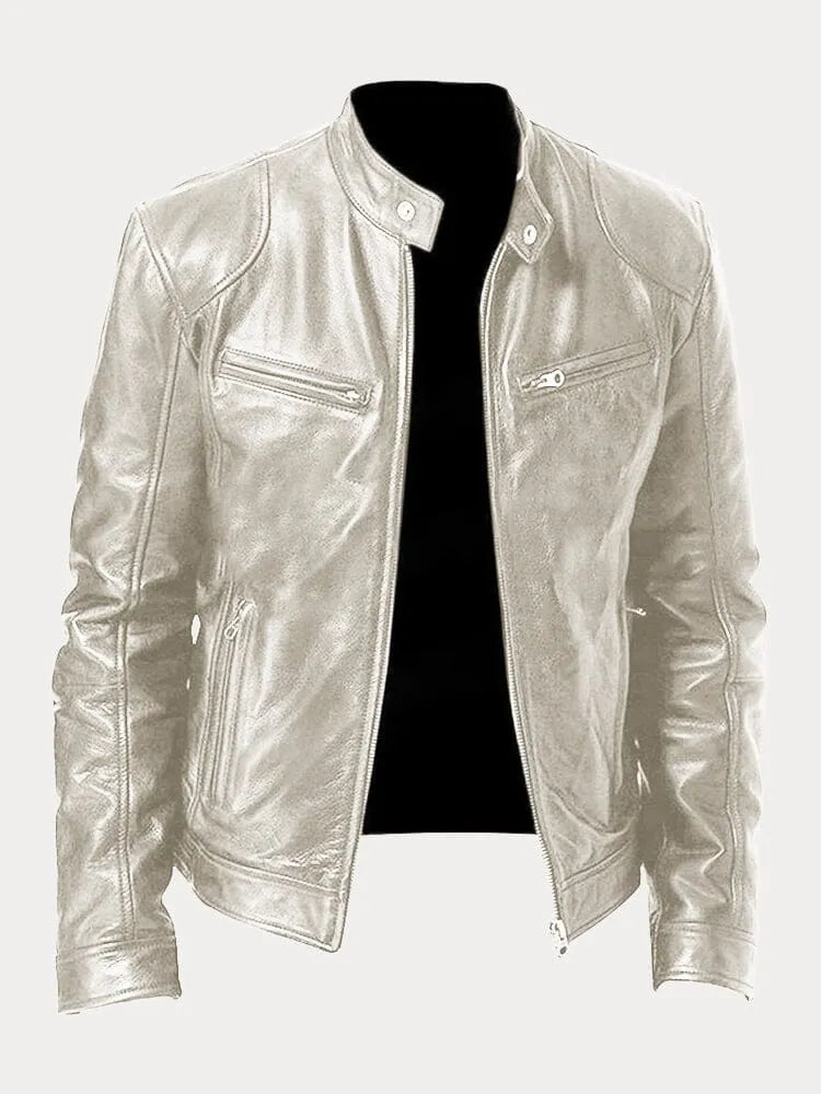 SCOTT | Veste en cuir saisonnière