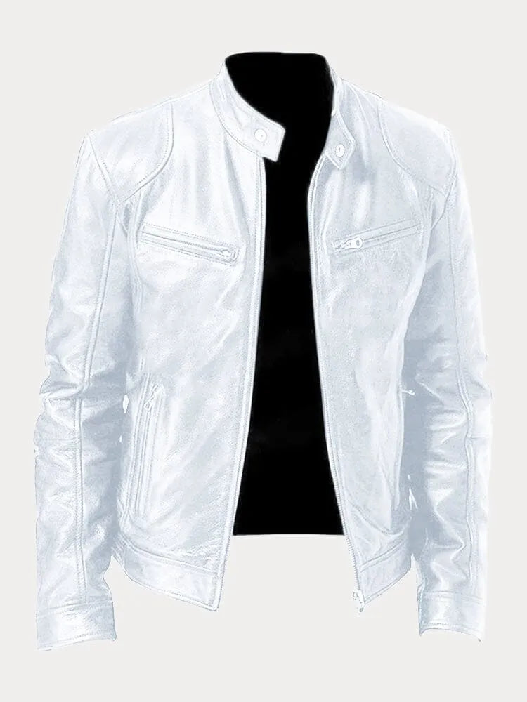 SCOTT | Veste en cuir saisonnière