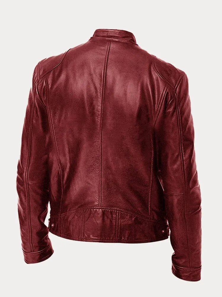 SCOTT | Veste en cuir saisonnière