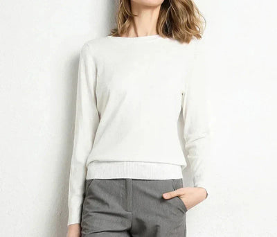 Noëlle™ | Pull confort en laine essentiel
