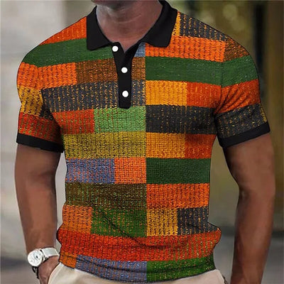 Noëlle™ | Polo à carreaux colorés