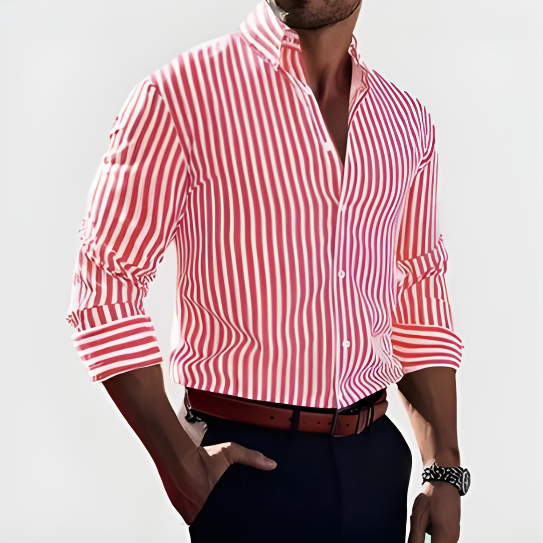 Chemise rayée élégante