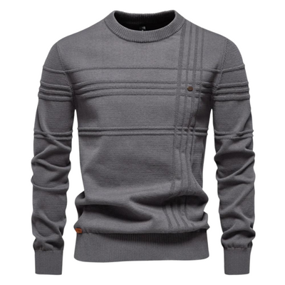 Lucas™ | Pull élégant à motif à carreaux