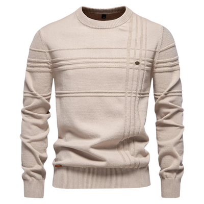 Lucas™ | Pull élégant à motif à carreaux
