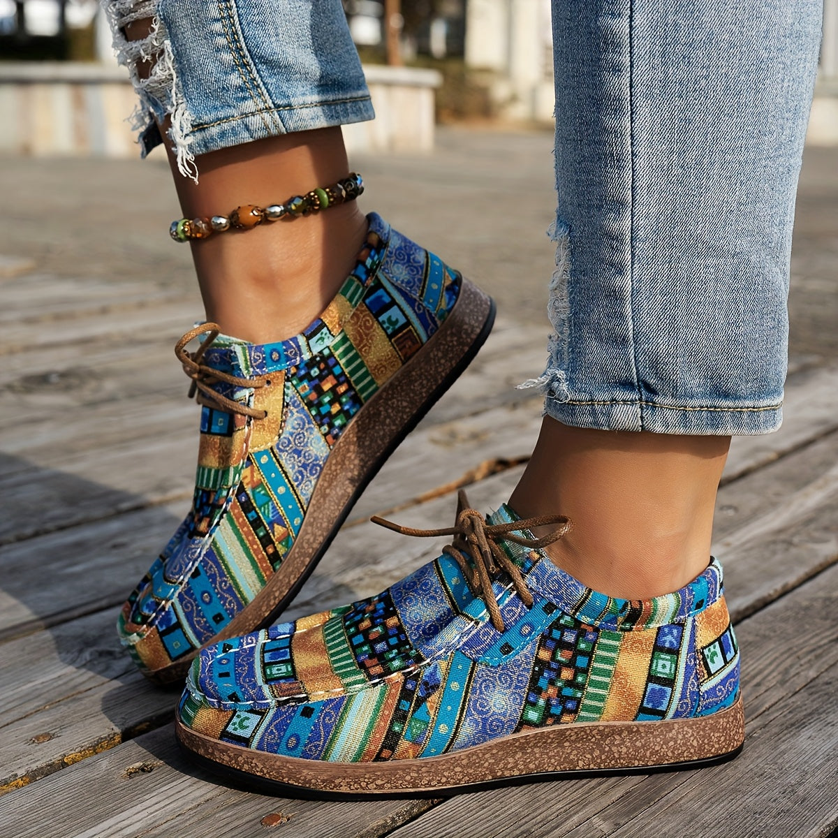 Noëlle™ | Chaussures rétro colorées pour femmes