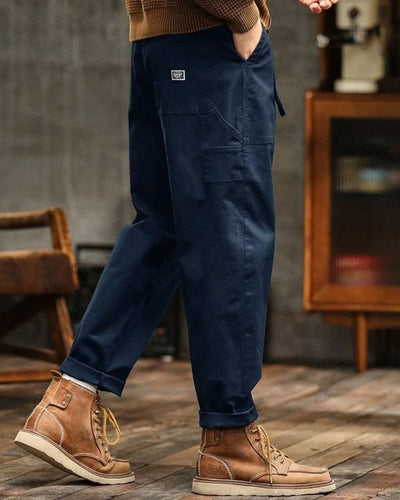 ROSSI ROMA | PANTALONI CARGO CLASSICI