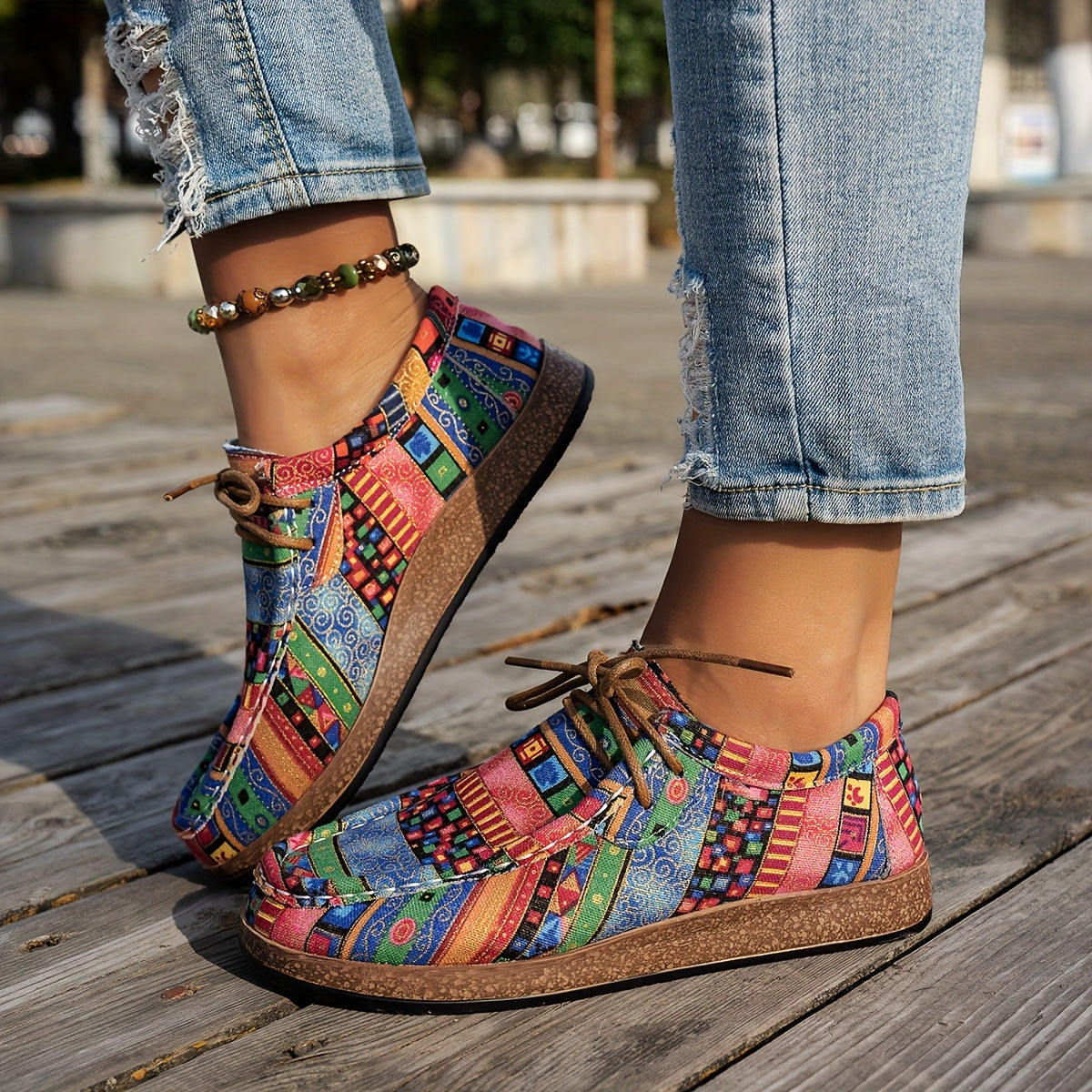 Noëlle™ | Chaussures rétro colorées pour femmes