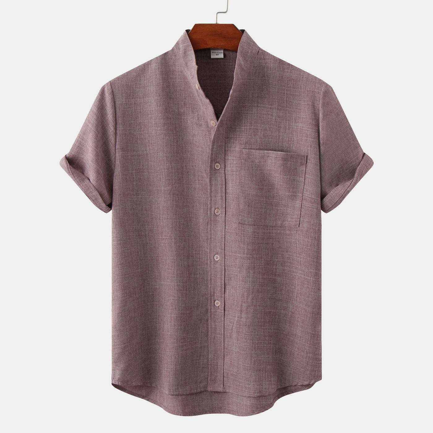 Noëlle™ | Chemise en coton unie avec boutons