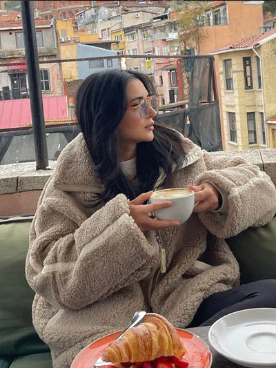 Noëlle™ | Veste Teddyfleece