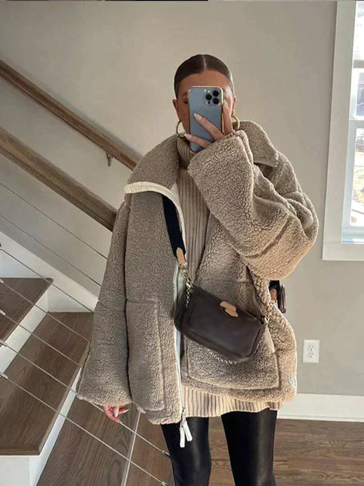Noëlle™ | Veste Teddyfleece