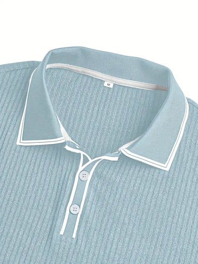 Noëlle™ | Polo élégant à manches courtes