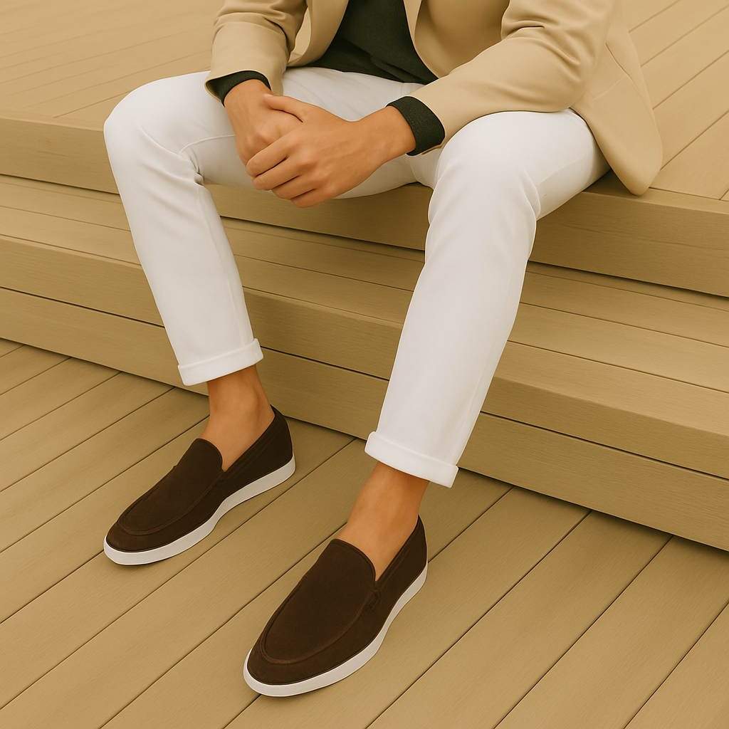 Noëlle™ | Mocassins élégants en suède