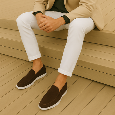 Noëlle™ | Mocassins élégants en suède