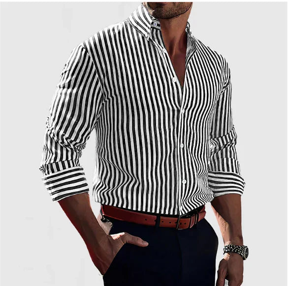 Chemise rayée élégante