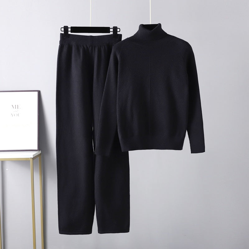 Noëlle™ | Ensemble deux pièces Lounge en tricot torsadé