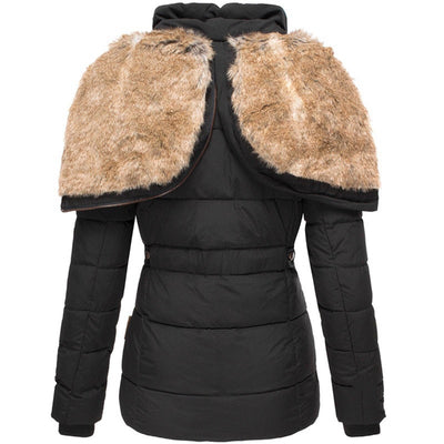 Noëlle™ | Manteau d'hiver chaud avec doublure en fourrure
