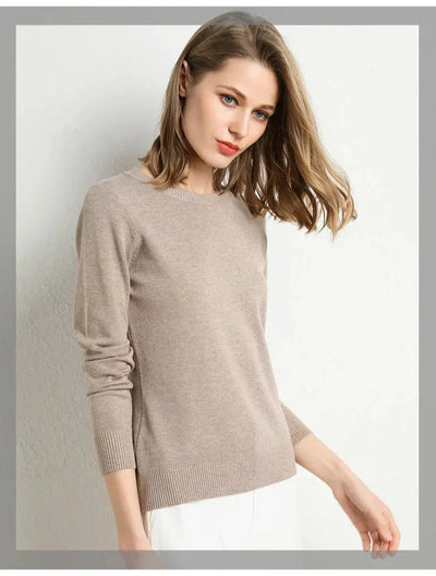 Noëlle™ | Pull confort en laine essentiel