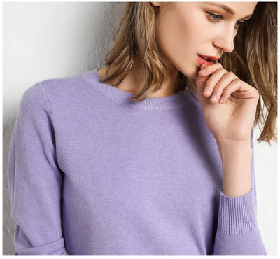 Noëlle™ | Pull confort en laine essentiel