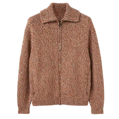 Noëlle™ | BOMBER ZIPPÉ EN LAINE D'ALPAGA